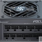 Seasonic Focus SGX 750 750W Μαύρο Τροφοδοτικό Υπολογιστή Full Modular 80 Plus Gold