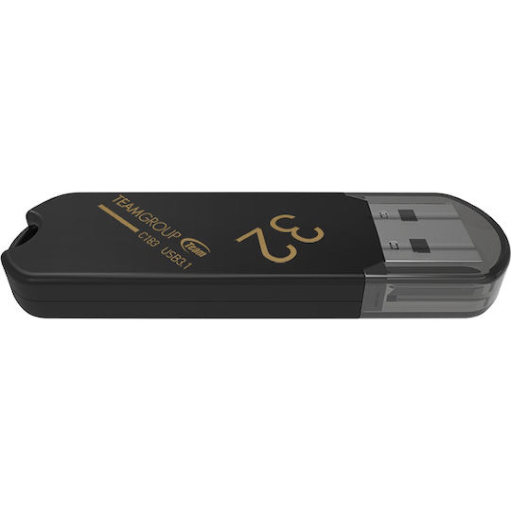 TeamGroup C183 32GB USB 3.1 Stick Μαύρο