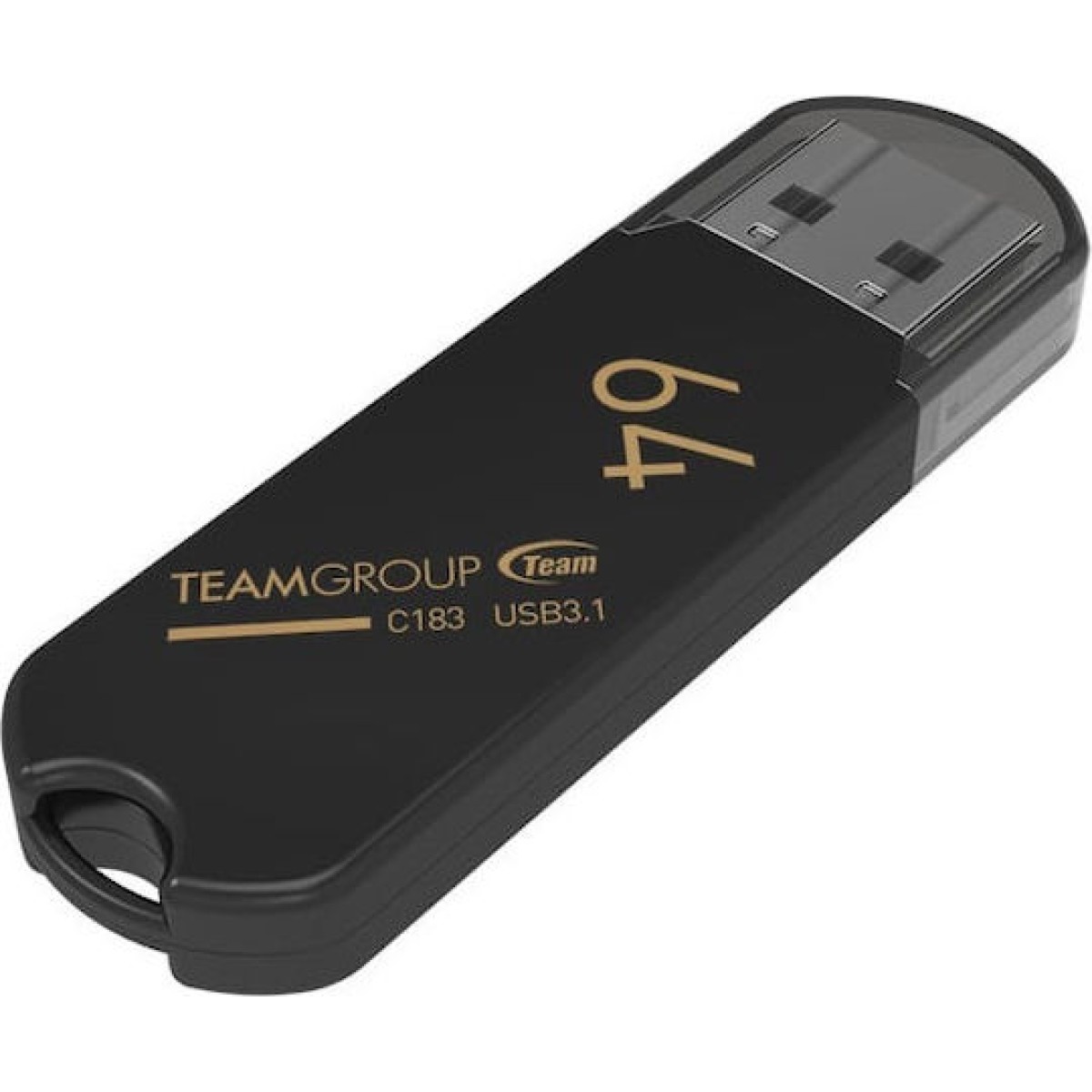 TeamGroup C183 64GB USB 3.1 Stick Μαύρο