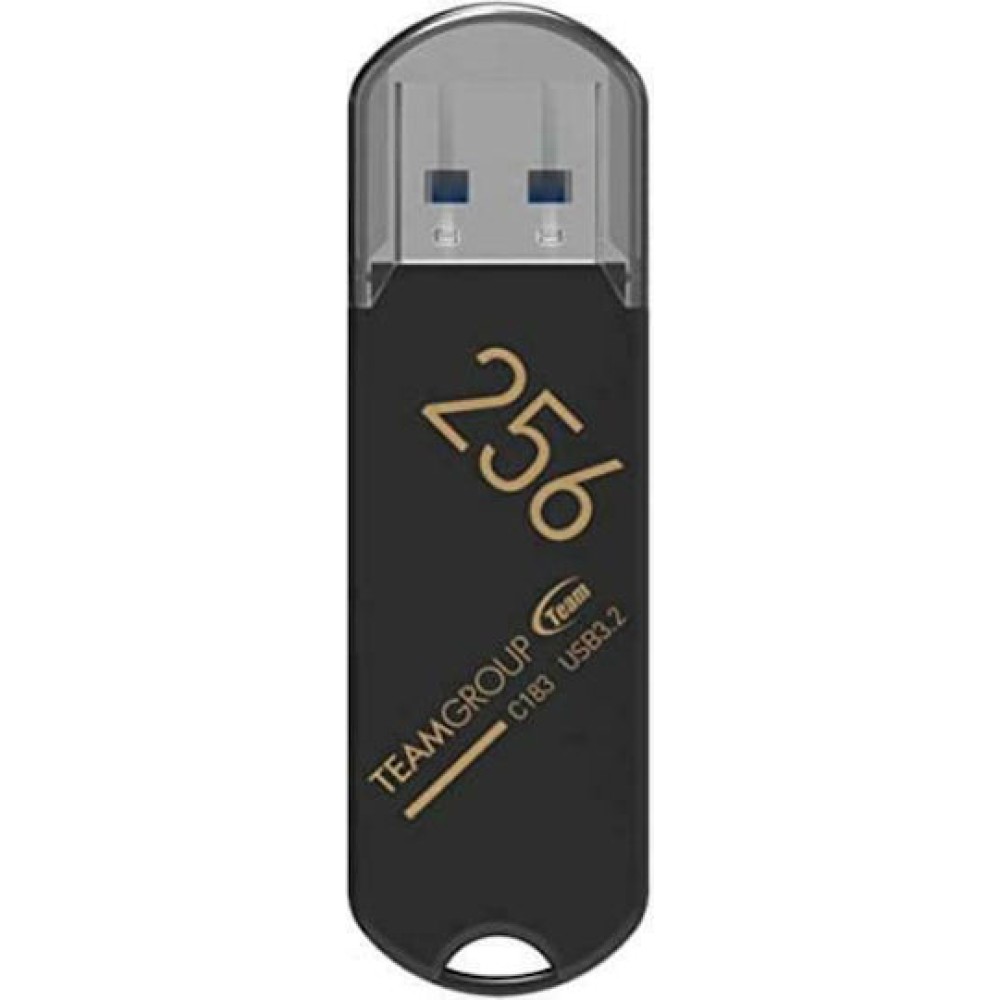 TeamGroup C183 256GB USB 3.1 Stick Μαύρο