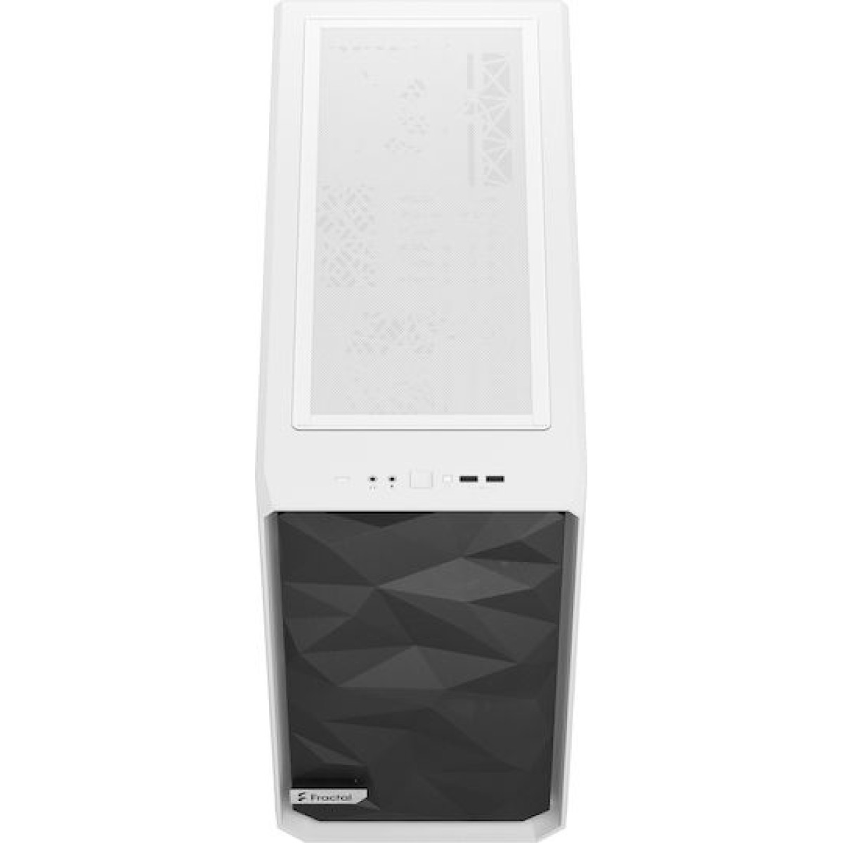 Fractal Design Meshify 2 Lite Midi Tower Κουτί Υπολογιστή με Πλαϊνό Παράθυρο White TG Clear Tint