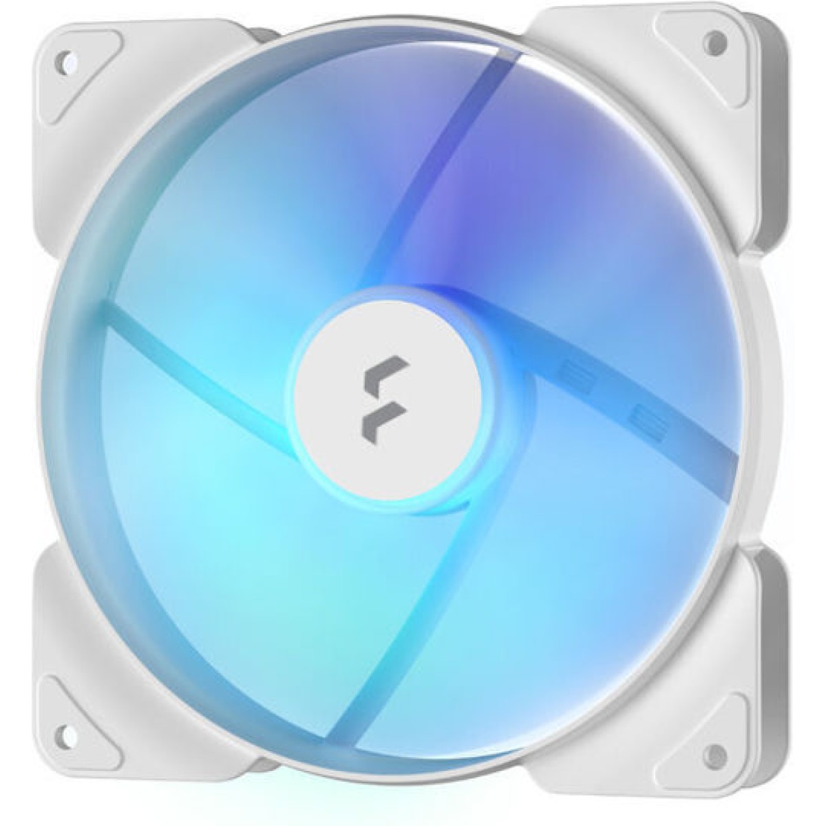 Fractal Design Aspect 14 RGB Case Fan 140mm με Σύνδεση 4-Pin PWM Λευκό