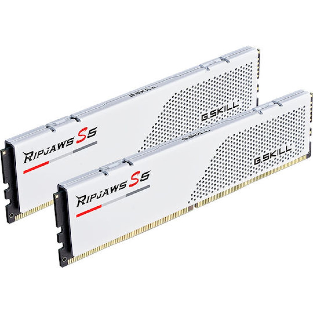G.Skill Ripjaws S5 DDR5 32GB RAM με 2x16GB Modules και Ταχύτητα 5600 για Desktop