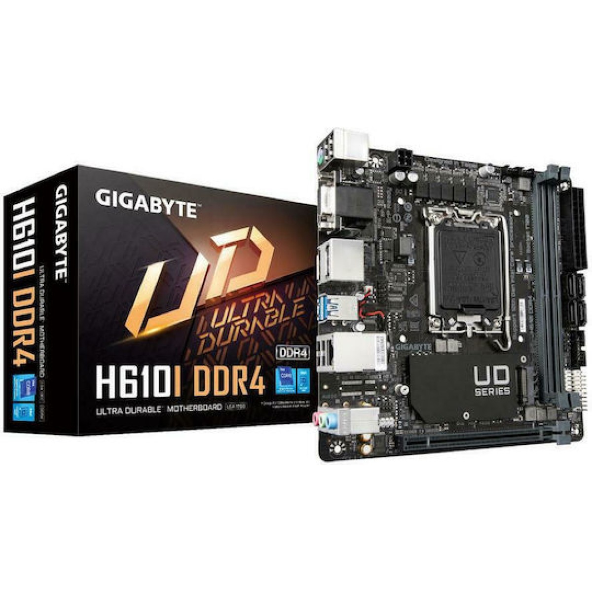 Gigabyte H610I DDR4 rev. 1.0 Motherboard Mini ITX με Intel 1700 Socket