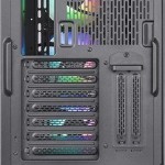 Thermaltake Versa T26 TG Gaming Midi Tower Κουτί Υπολογιστή με Πλαϊνό Παράθυρο και RGB Φωτισμό Μαύρο