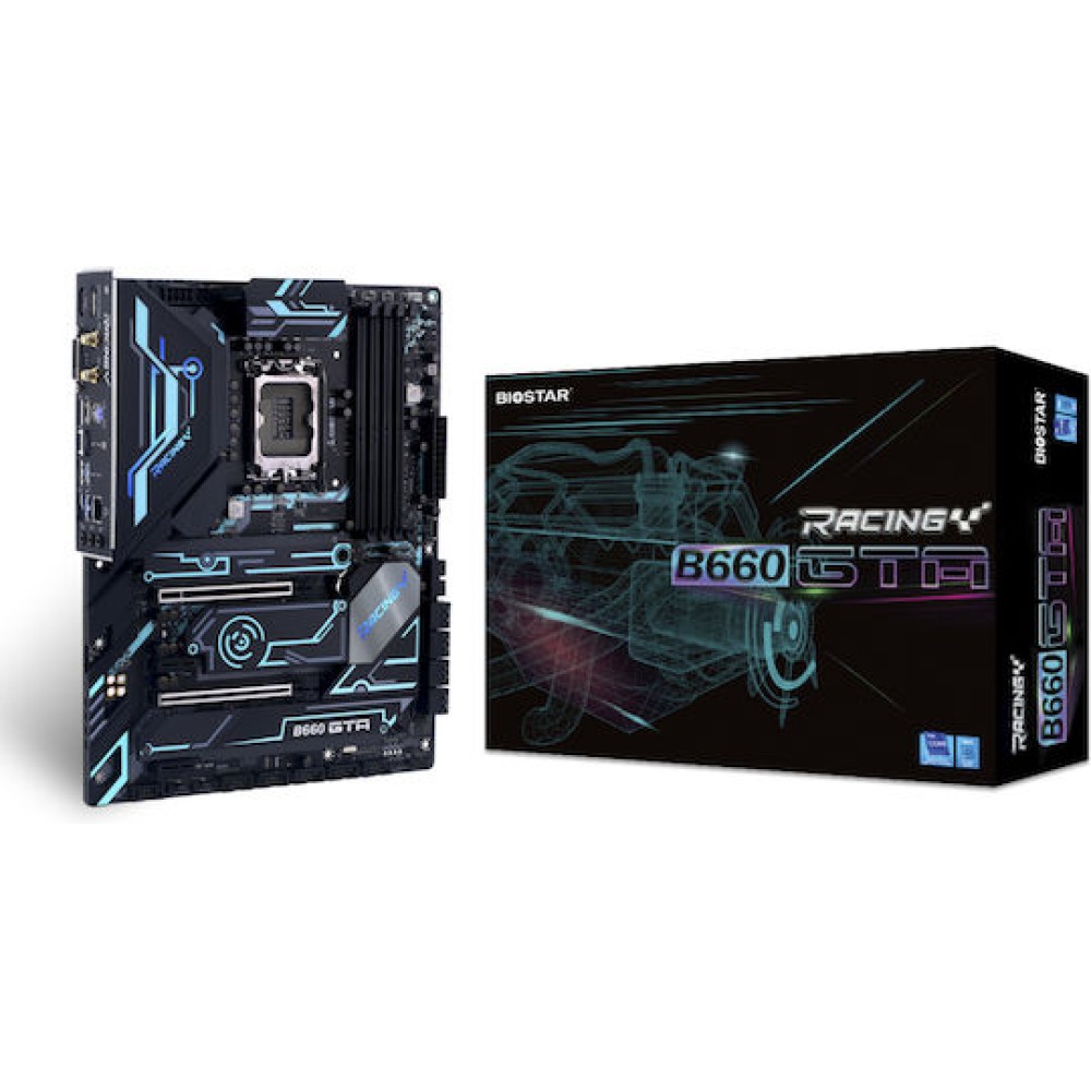 Biostar B660GTA Wi-Fi Motherboard ATX με Intel 1700 Socket