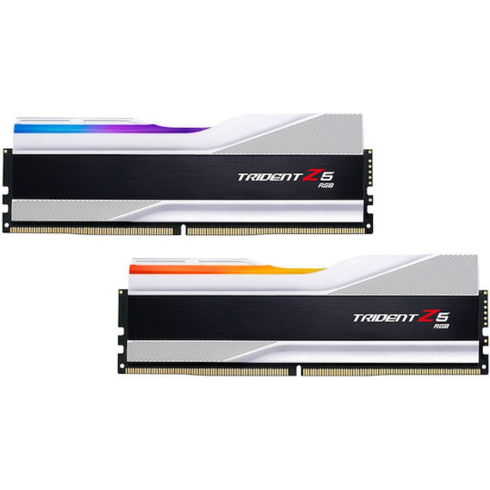 G.Skill Trident Z5 RGB DDR5 32GB RAM με 2x16GB Modules και Ταχύτητα 6400 για Desktop