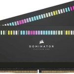 Corsair Dominator Platinum RGB DDR5 64GB RAM με 2x32GB Modules και Ταχύτητα 5200 για Desktop