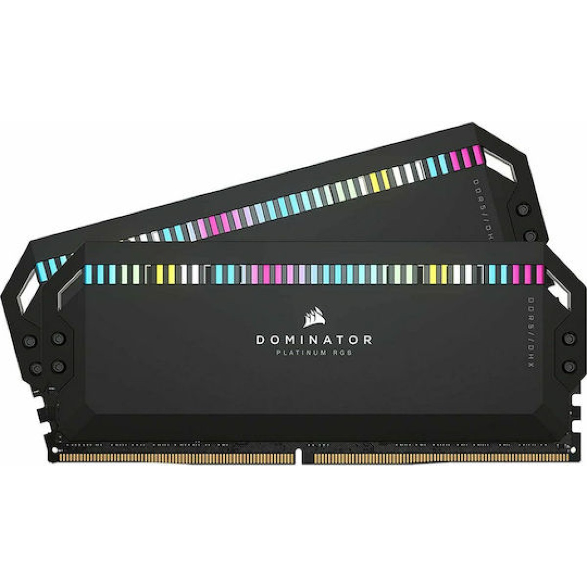 Corsair Dominator Platinum RGB DDR5 32GB RAM με 2x16GB Modules και Ταχύτητα 6200 για Desktop