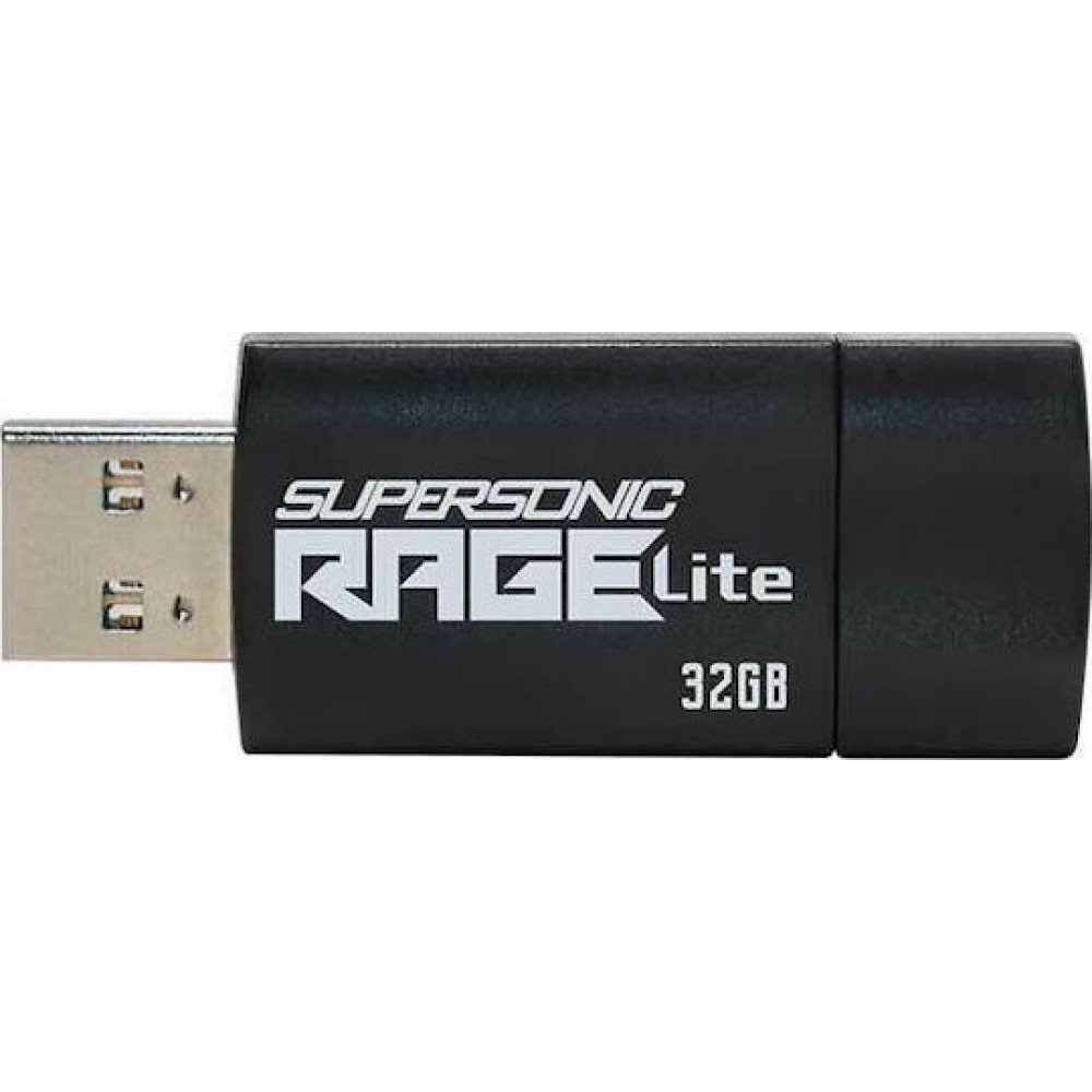 Patriot Rage Lite 32GB USB 3.2 Stick Μαύρο