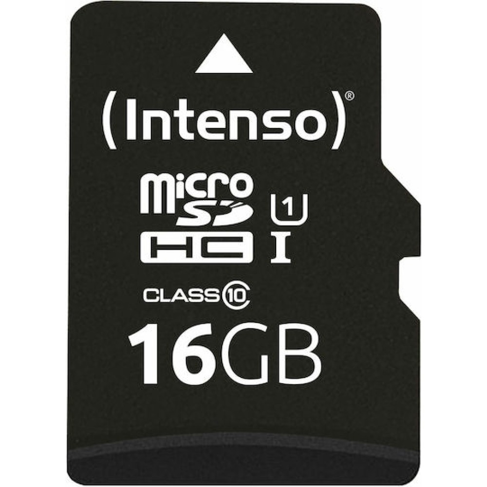 Intenso Performance R90 microSDHC 16GB Class 10 U1 με αντάπτορα