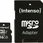 Intenso Performance R90 microSDHC 16GB Class 10 U1 με αντάπτορα