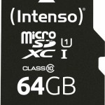 Intenso Performance R90 microSDXC 64GB Class 10 U1 UHS-I με αντάπτορα