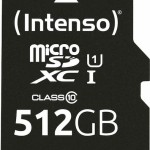 Intenso Performance microSDXC 512GB Class 10 U1 UHS-I με αντάπτορα