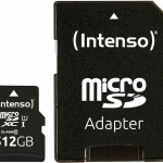 Intenso Performance microSDXC 512GB Class 10 U1 UHS-I με αντάπτορα