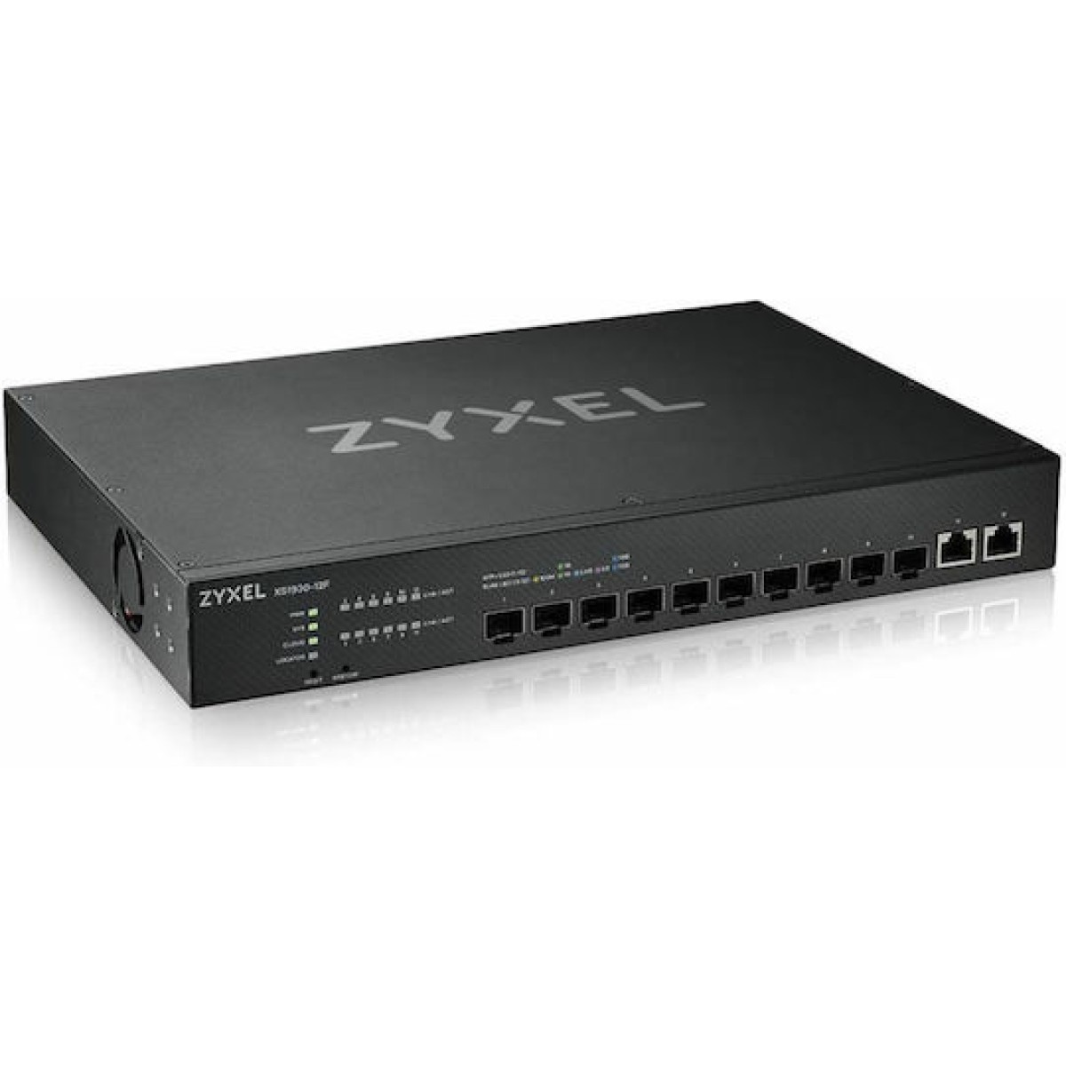 Zyxel XS1930-12F Managed L2 Switch με 2 Θύρες Gigabit (10Gbps) Ethernet και 10 SFP Θύρες