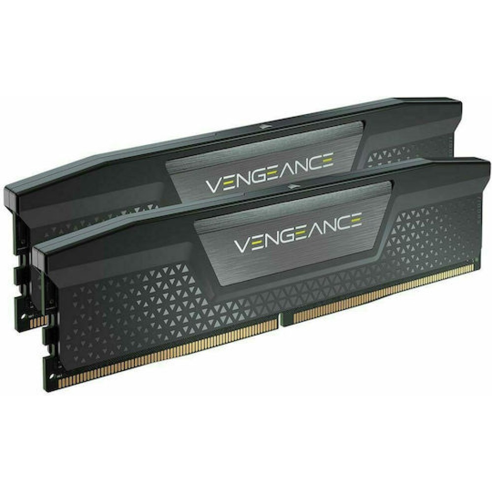 Corsair Vengeance DDR5 64GB RAM με 2x32GB Modules και Ταχύτητα 5200 για Desktop