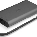 Lindy USB-C Docking Station με HDMI/DisplayPort 4K PD Ethernet και συνδεση 2 Οθονών Γκρι (43323)