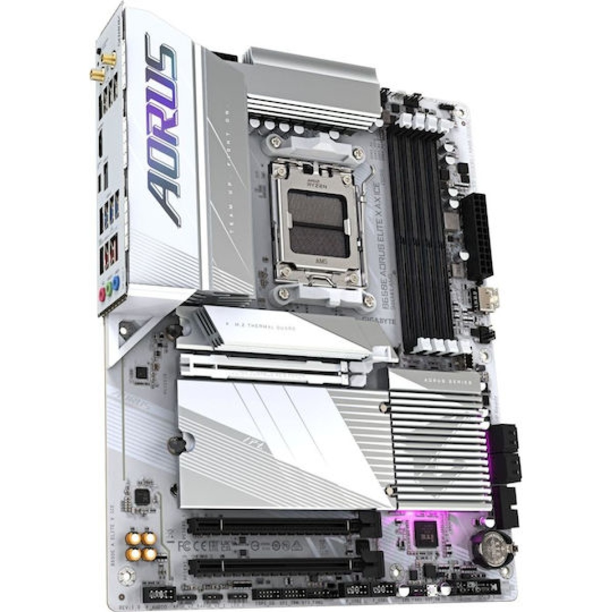 Gigabyte B650E AORUS ELITE X AX ICE Motherboard ATX με AMD AM5 Socket
