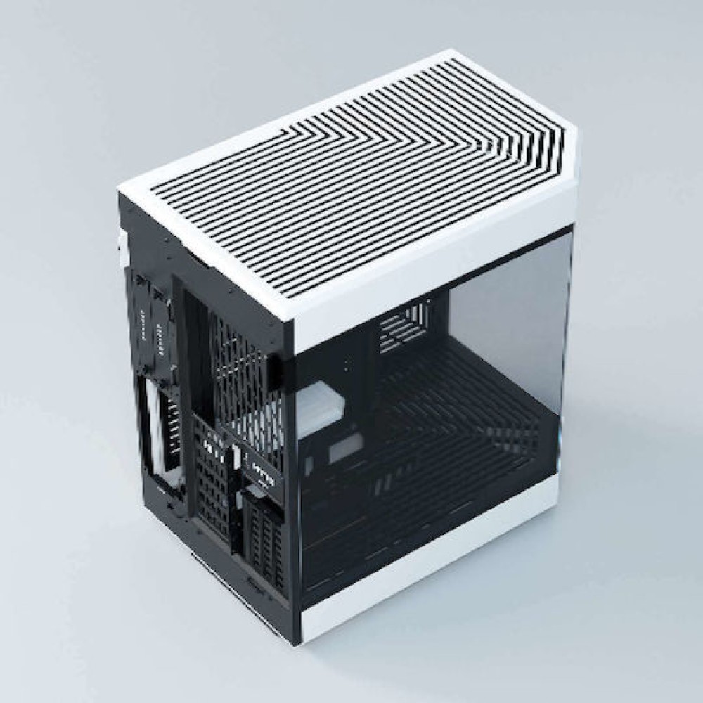HYTE Y60 Gaming Midi Tower Κουτί Υπολογιστή με Πλαϊνό Παράθυρο Black / White