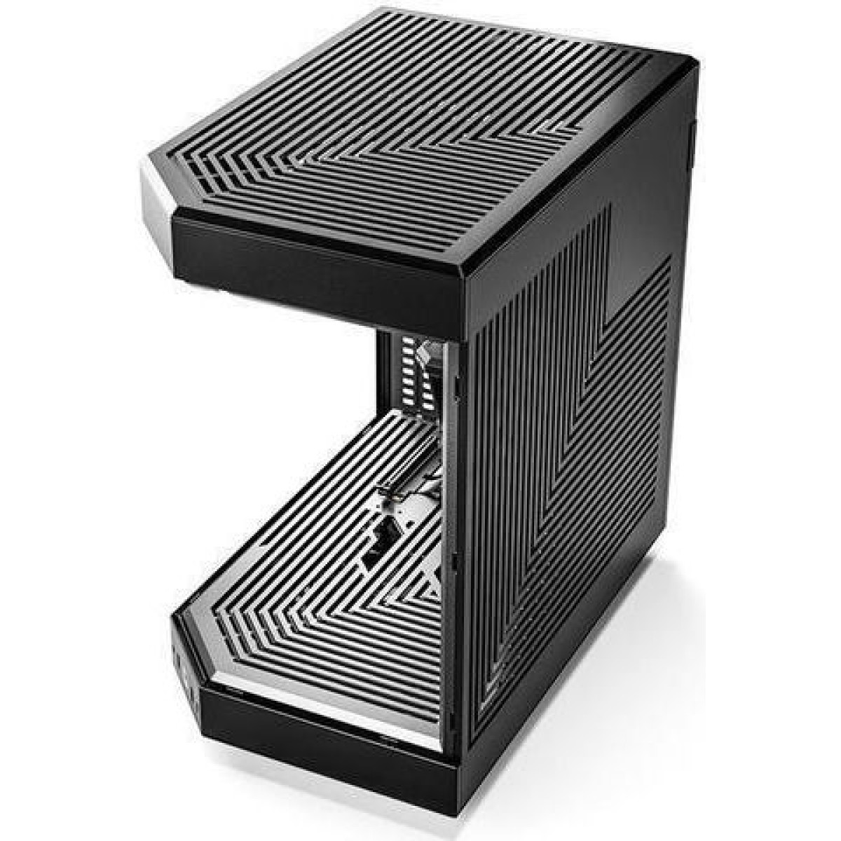 HYTE Y60 Gaming Midi Tower Κουτί Υπολογιστή με Πλαϊνό Παράθυρο Μαύρο