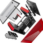 HYTE Y60 Midi Tower Κουτί Υπολογιστή με Πλαϊνό Παράθυρο Κόκκινο