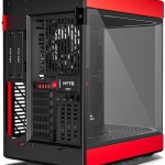 HYTE Y60 Midi Tower Κουτί Υπολογιστή με Πλαϊνό Παράθυρο Κόκκινο