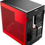 HYTE Y60 Midi Tower Κουτί Υπολογιστή με Πλαϊνό Παράθυρο Κόκκινο