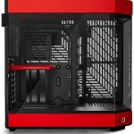 HYTE Y60 Midi Tower Κουτί Υπολογιστή με Πλαϊνό Παράθυρο Κόκκινο