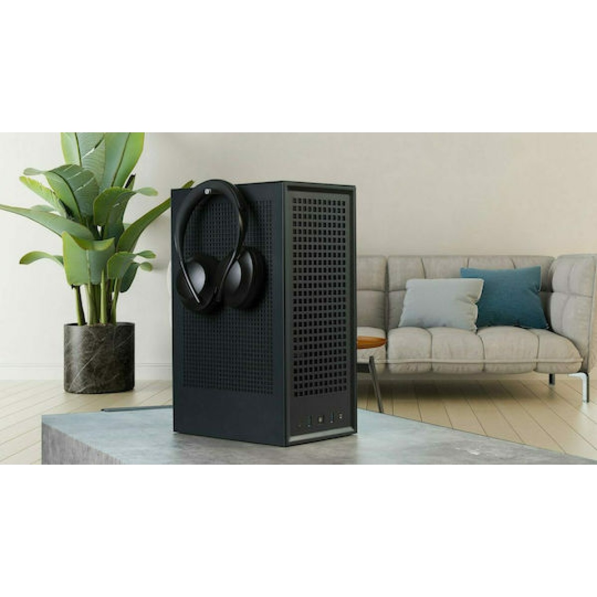 HYTE Revolt 3 Mini Tower Κουτί Υπολογιστή με Πλαϊνό Παράθυρο Μαύρο