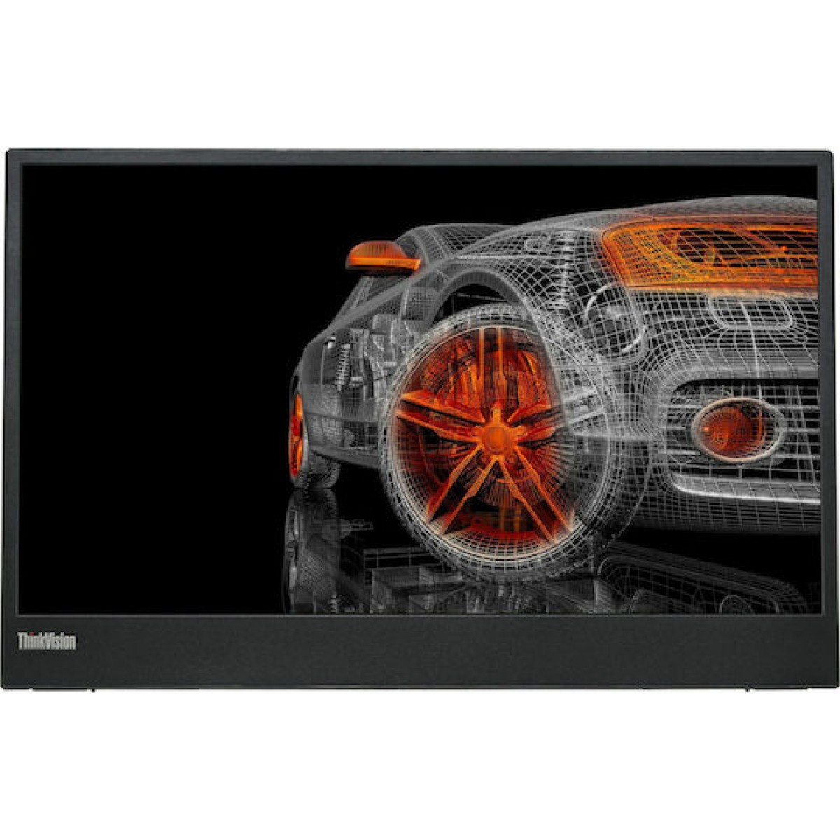Lenovo ThinkVision M15 IPS Φορητό Monitor 15.6