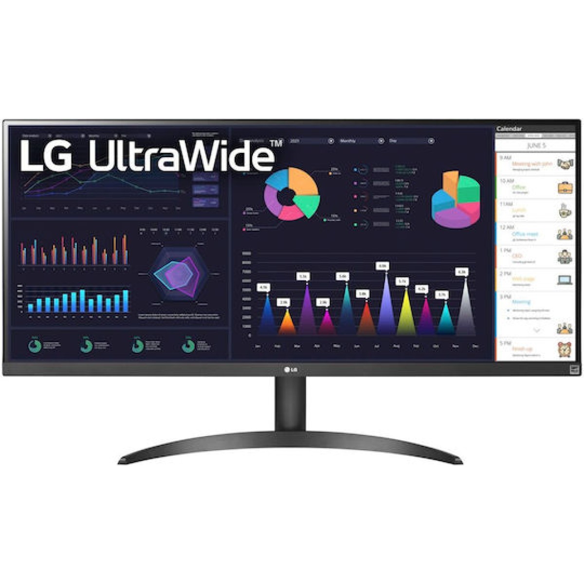 LG 34WQ500-B Ultrawide IPS HDR Monitor 34