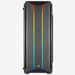 Aerocool Skyline Gaming Midi Tower Κουτί Υπολογιστή με RGB Φωτισμό Μαύρο