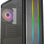 Aerocool Skyline ARGB Gaming Midi Tower Κουτί Υπολογιστή Μαύρο