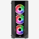 Aerocool Prism ARGB Midi Tower Κουτί Υπολογιστή Μαύρο