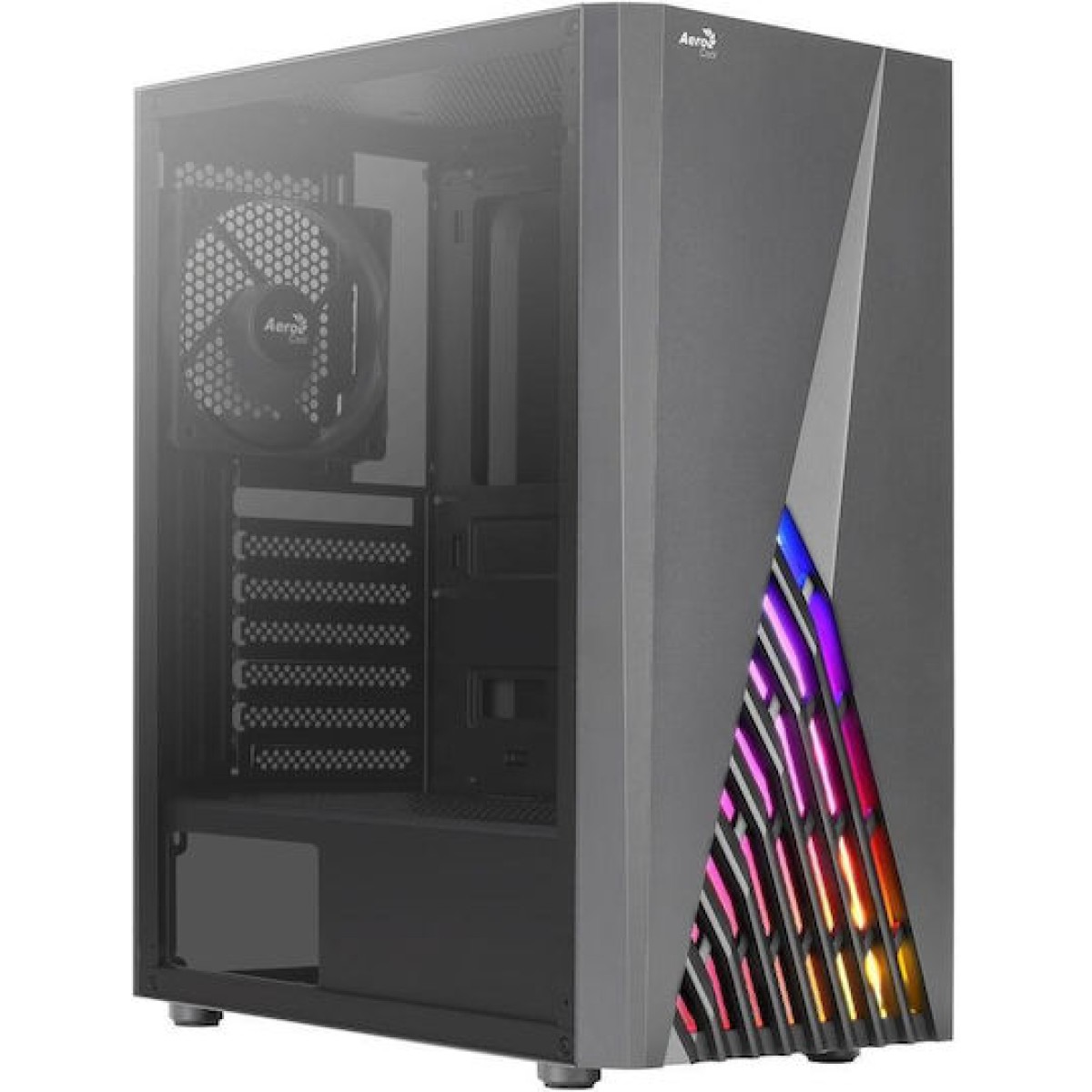 Aerocool Delta Midi Tower Κουτί Υπολογιστή Μαύρο
