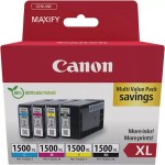 Canon Pgi-1500 Xl Bk C M Γνήσιο Πακέτο Μελανιών Εκτυπωτή InkJet Κυανό (9182B010)
