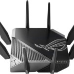 Asus ROG Rapture GT-AXE11000 Ασύρματο Router Wi‑Fi 6 με 4 Θύρες Gigabit Ethernet