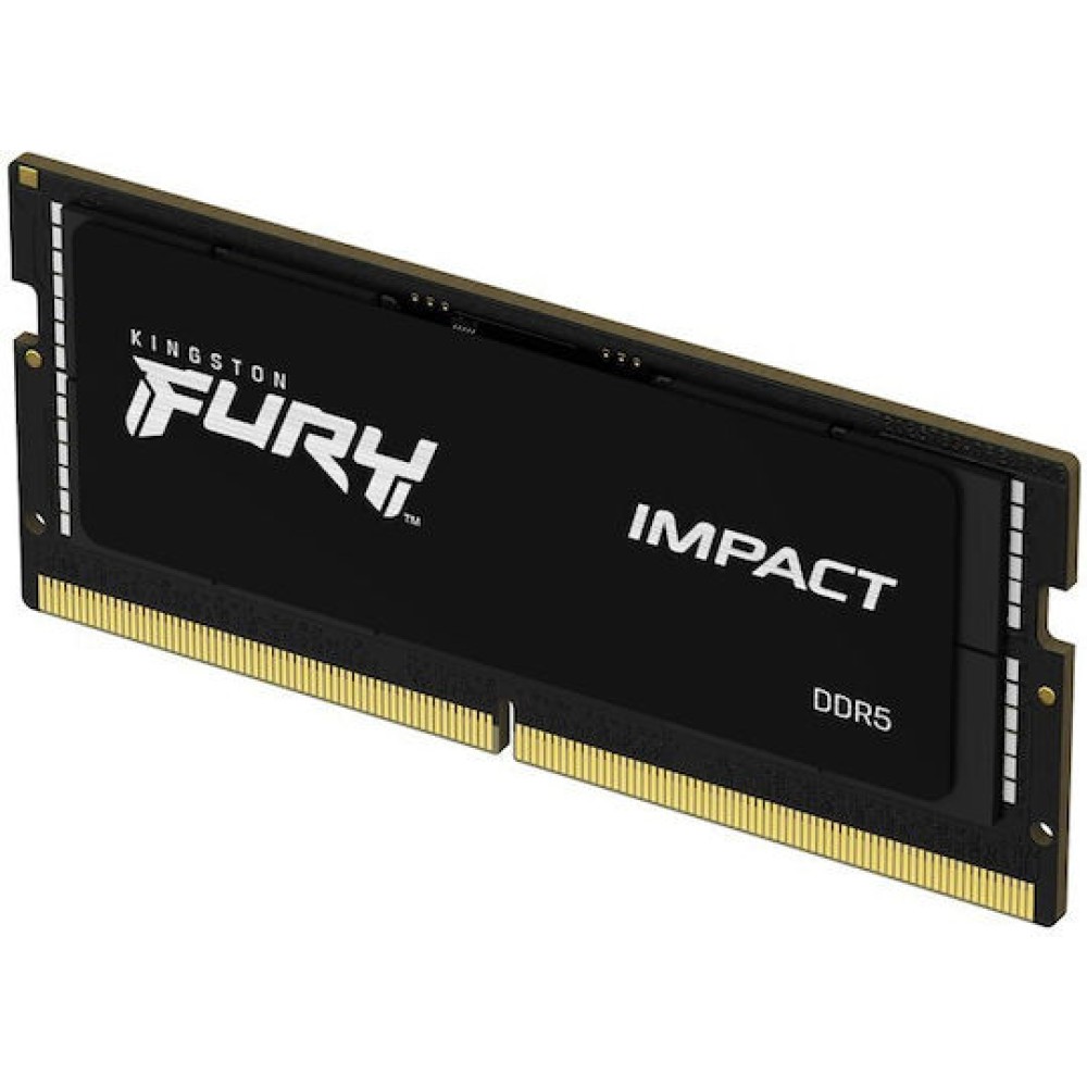 Kingston Fury Impact DDR5 με Module 1x16GB και Ταχύτητα 4800 για Laptop