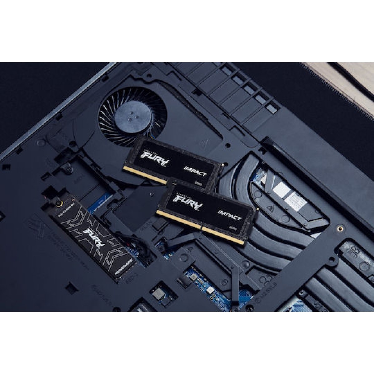 Kingston Fury Impact DDR5 με Module 1x16GB και Ταχύτητα 4800 για Laptop