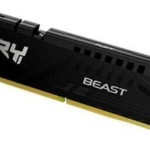 Kingston Fury Beast DDR5 με Module 1x8GB και Ταχύτητα 5200 για Desktop