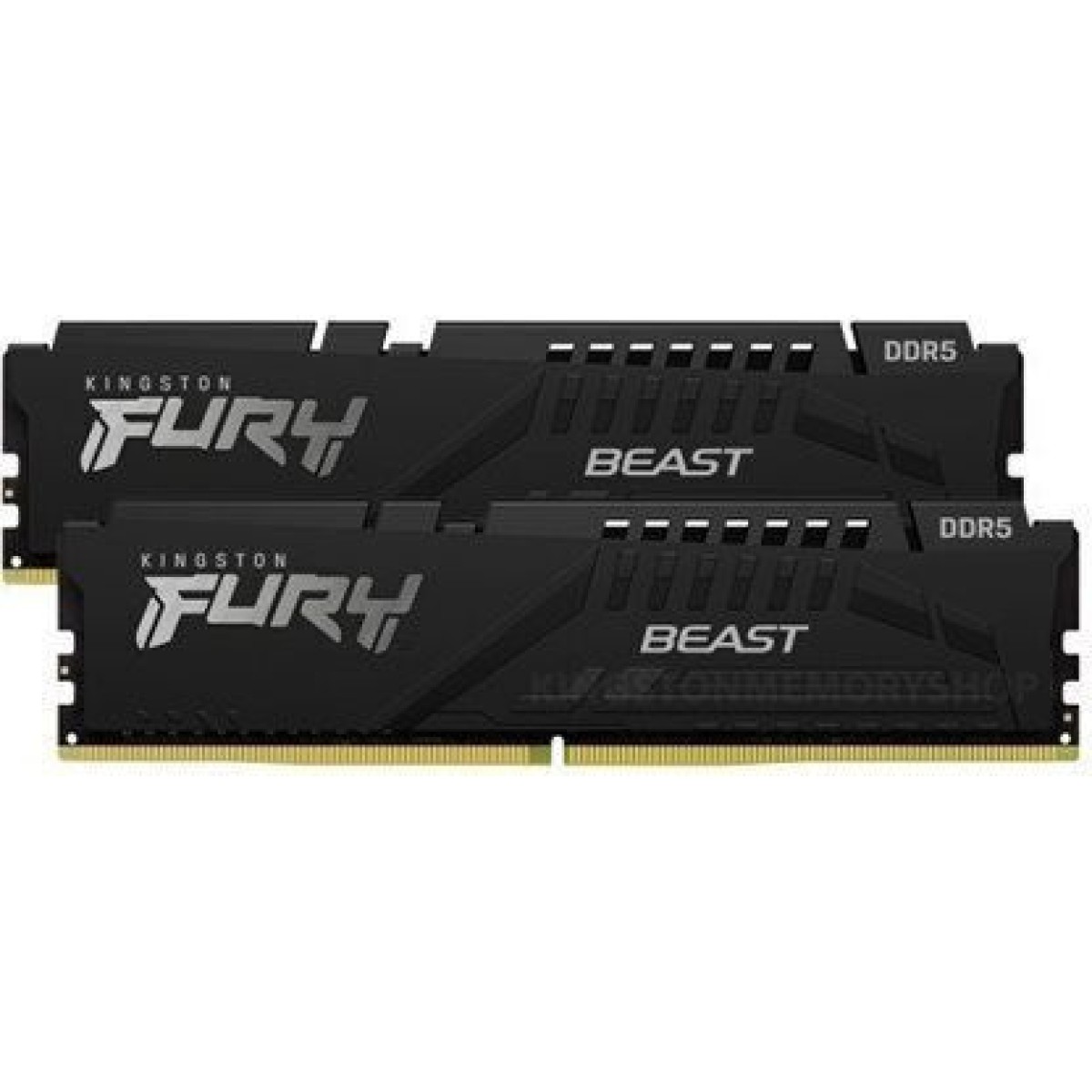 Kingston Fury Beast DDR5 64GB RAM με 2x32GB Modules και Ταχύτητα 5200 για Desktop