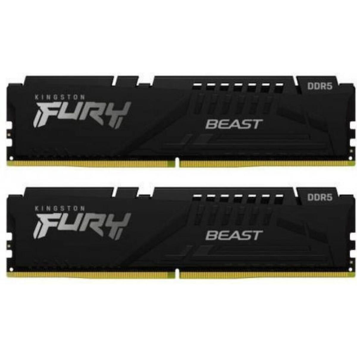 Kingston Fury Beast DDR5 16GB RAM με 2x8GB Modules και Ταχύτητα 5600 για Desktop