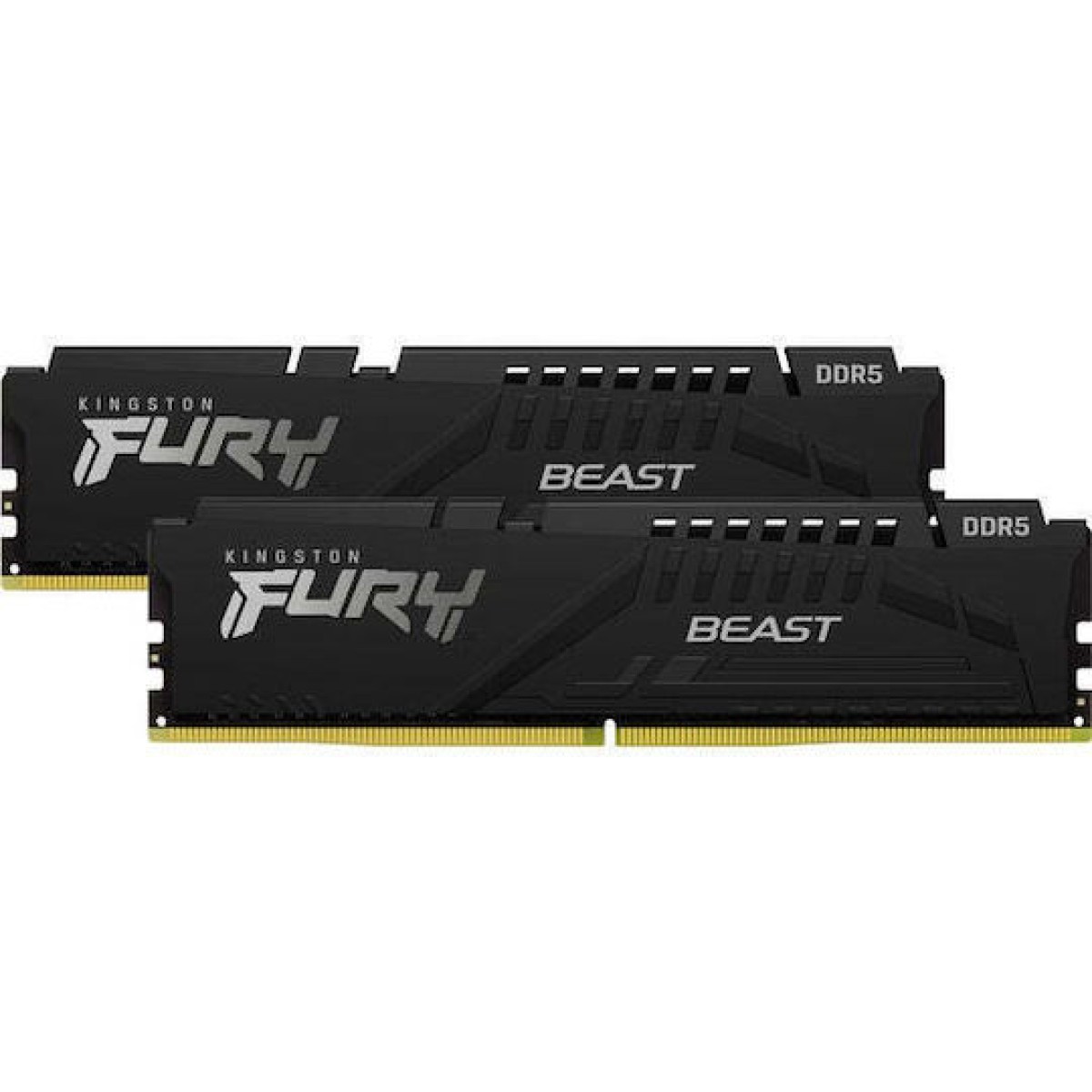 Kingston Fury Beast DDR5 16GB RAM με 2x8GB Modules και Ταχύτητα 5600 για Desktop