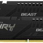 Kingston Fury Beast DDR5 16GB RAM με 2x8GB Modules και Ταχύτητα 5600 για Desktop