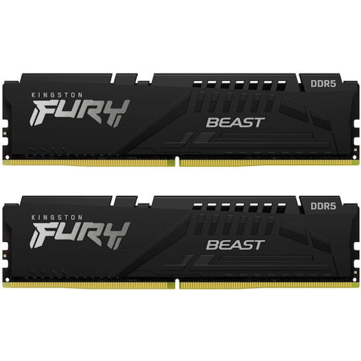Kingston Fury Beast DDR5 64GB RAM με 2x32GB Modules και Ταχύτητα 5600 για Desktop