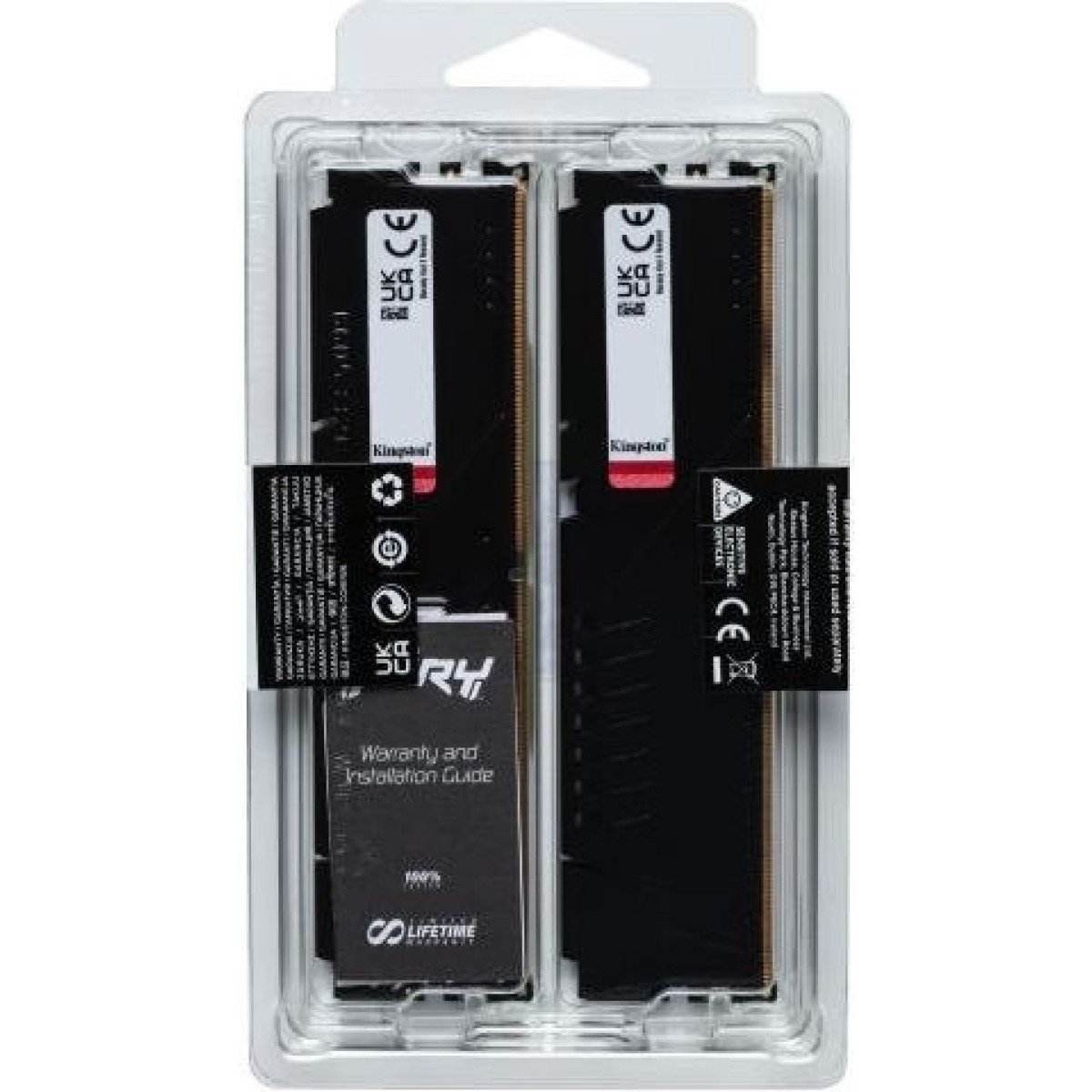 Kingston Fury Beast DDR5 64GB RAM με 2x32GB Modules και Ταχύτητα 5600 για Desktop