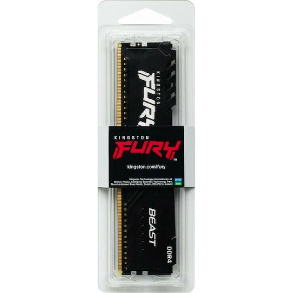 Kingston Fury Beast DDR5 με Module 1x32GB και Ταχύτητα 5600 για Desktop