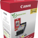 Canon CLI-581 Γνήσιο Photo Value Pack με 1 Μελάνι InkJet Κυανό / Ματζέντα / Κίτρινο / Μαύρο (2106C006)