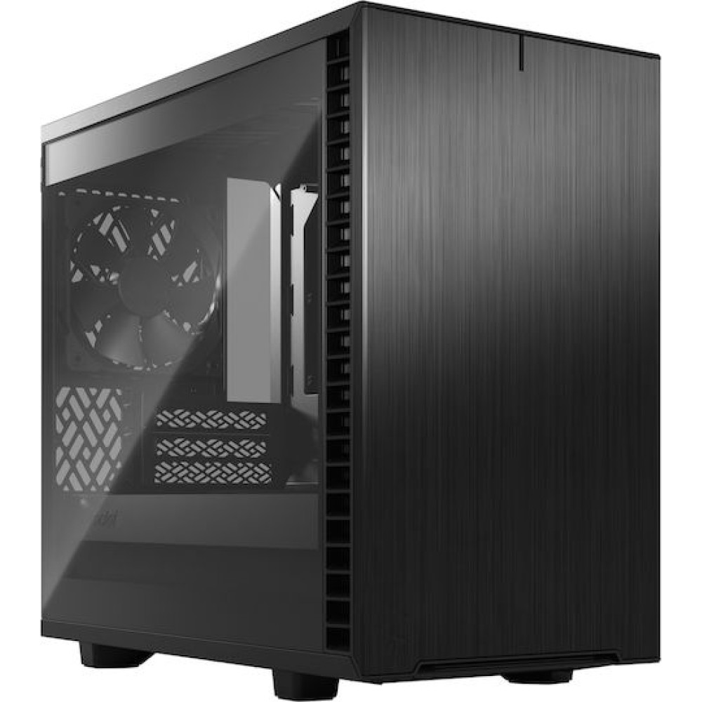 Fractal Design Define Nano Mini Tower Κουτί Υπολογιστή με Πλαϊνό Παράθυρο Black TG Light Tint